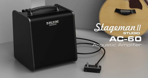 NUX STAGEMAN II AC-60 combo acustico amp chitarra news frenexport audAiofader