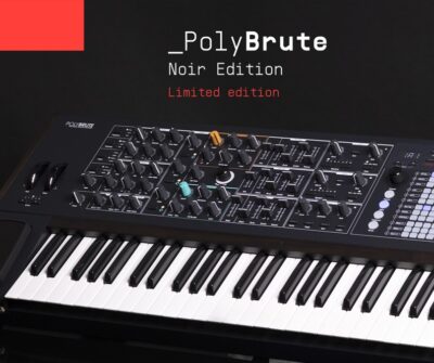 arturia polybrute noir edition limited edition synth morphing midiware strumenti musicali