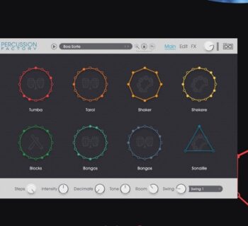 UVI Percussion Factory Creative Rhythm Designer audio percussive software news smstrumenti musicali