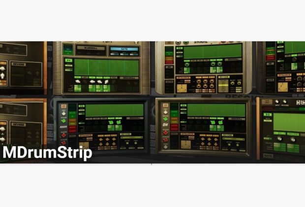 MeldaProduction MDrumStrip all-in-one drum channel strip plug-in news smstrumentimusicali.it