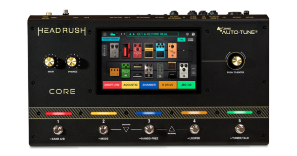 headrush core pedal pedale multieffetto ir modeling vocal processore antares auto-tune news soundwave smstrumentimusicali.it