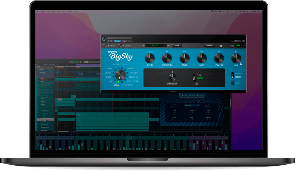 strymon bigsky multidimensional reverb audient arc software bundle evo news audiofader.com