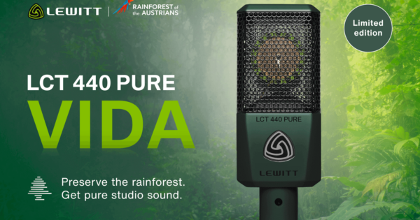 lewitt lct 440 pure - vida microfono valvolare limited edition rainforest of the austrians michael schnitzler roman perschon news frenexport smstrumentimusicali.it