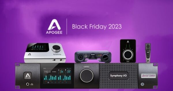 apogee black friday 2023 offerte sales symphony desktop, duet 3 Limited Edition, boom, mic plus symphony i/o mk II news smstrumentimusicali.it