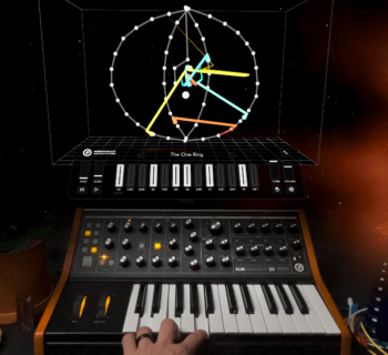 moog music animoog galaxy software audio immersivo apple vision pro news midiware smstrumentimusicali.it