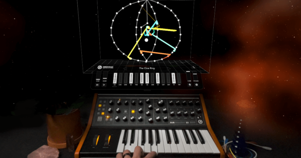 moog music animoog galaxy software audio immersivo apple vision pro news midiware smstrumentimusicali.it