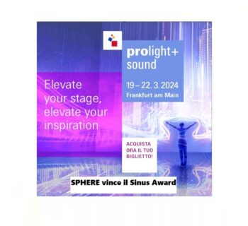 prolight + sound 2024 audio x1 matrix array evvc exosphere holoplot sinus sphere sphere immersive sound powered sphere sinus award systems integration award vplt news smstrumentimusicali.it