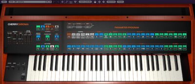 cherry audio chroma virtual synth plug-in standalone virtual emulator rhodes chroma news smstrumentimusicali