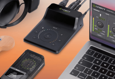 lewitt connect 2 audio interface interfaccia audio control center app news frenexport smstrumentimusicali