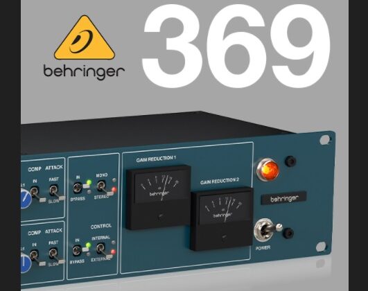 behringer 369 hardware compressor limiter 33609 emulator preorder preordine news smstrumentimusicali