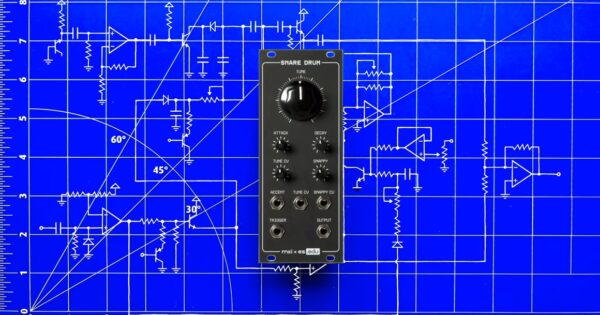 Erica Synth mki x es.EDU Snare Moritz Klein modulo rullante fai-da-te- news smstrumentimusicali