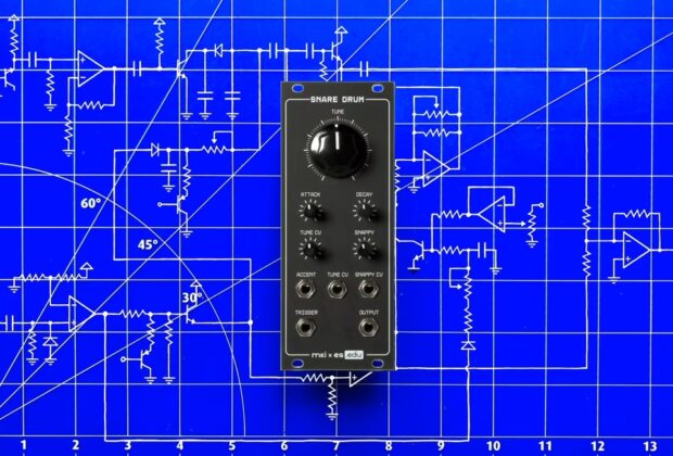 Erica Synth mki x es.EDU Snare Moritz Klein modulo rullante fai-da-te- news smstrumentimusicali