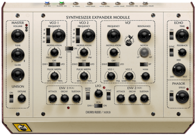 cherry audio synthesizer expander module plug-in standalone sintetizzatore synth freeware gratis free gratuito news smatrumentimusicali