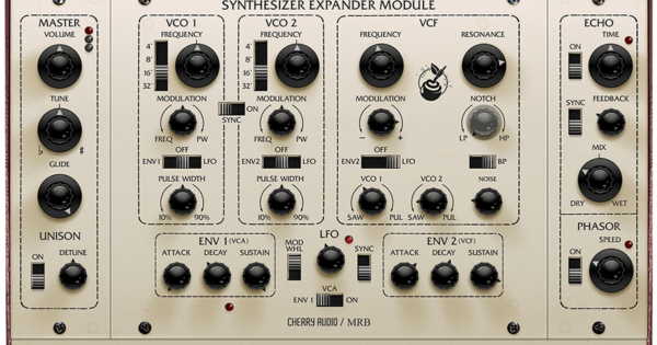 cherry audio synthesizer expander module plug-in standalone sintetizzatore synth freeware gratis free gratuito news smatrumentimusicali