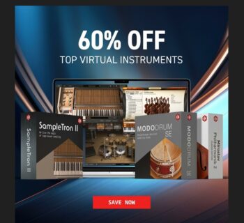 IK Multimedia offerte virtual instruments 60% Miroslav Philharmonik 2 CE MODO DRUM SE 1.5 SampleTron 2 Total Studio 4 67% price prezzo offerta sale news smstrumentimusicali