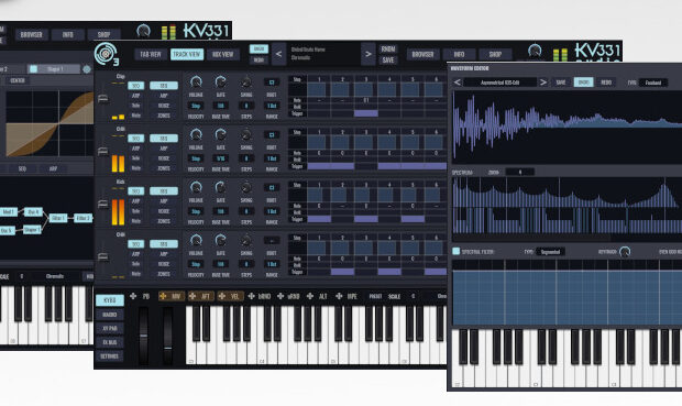 KV331 Audio SynthMaster 3 plug-in software synth news smstrumentimusicali