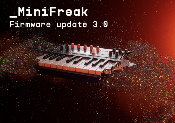 Arturia Minifreak Firmware update 3.0